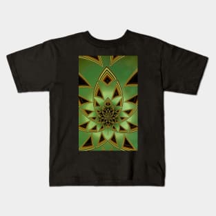 Green Lotus Kids T-Shirt